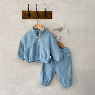 My Little Family - Fleece tracksuit - Blue / 6-9m