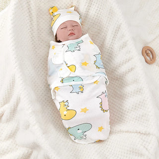 My Little Family - Newborn Sleeping Bag / Swaddle Wrap - Dinosaur / 0-3m