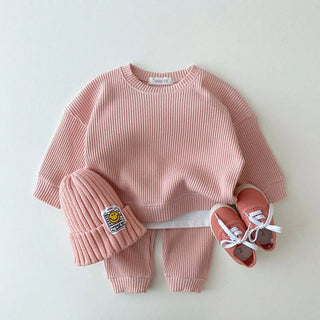 My Little Family - Plain Fall Set - Pink / 6-12m