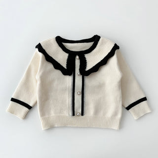 My Little Family - Knitted Top and Spring Pants - Beige / 3-6m