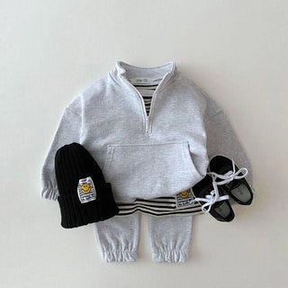 My Little Family - Winter tracksuit - Gray / 12-18m