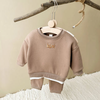 My Little Family - Winter Bear Set - Brown / 6-12m