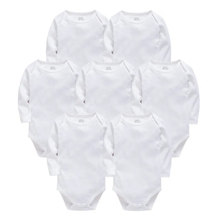 My Little Family - Long Sleeve Plain Bodysuit Sets -