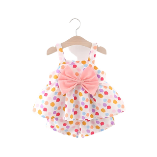 My Little Family - Fruity Dress and Shorts - Pink / 9-12m