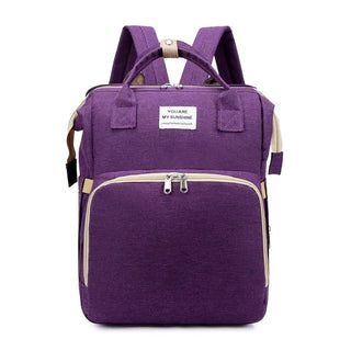 My Little Family - Ultra Premium All-In-One Mommy Bag - Purple