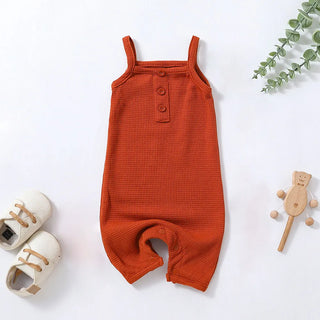 My Little Family - Sleeveless Cotton Summer Jumpsuit -