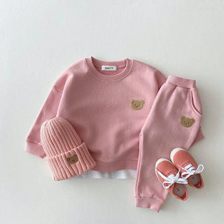 My Little Family - Little Teddy Set - Pink / 6-12m