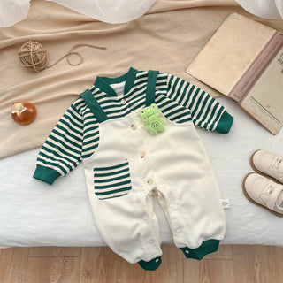 My Little Family - Cotton Froggy Romper - 6-9m