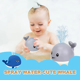 My Little Family - Sprinkler Whale Bath Toy -