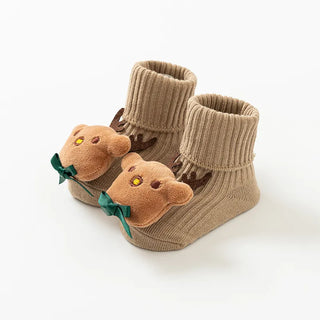 My Little Family - Cute Baby Socks - Deer / S