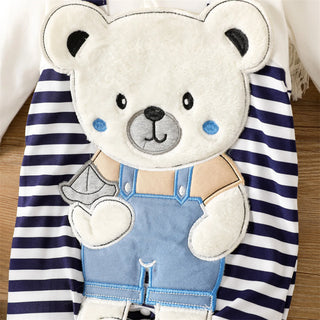 My Little Family - Long Sleeve Teddy Onesie -