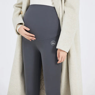 My Little Family - High Waist pregnancy Leggings - Gray / M