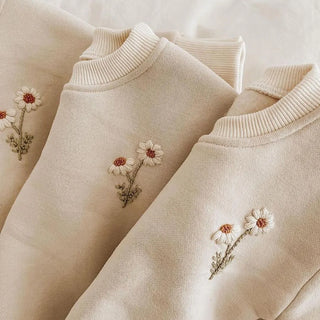 My Little Family - Daisies Sweatshirt and Pants Set -