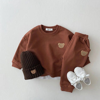 My Little Family - Little Teddy Set - Brown / 6-12m