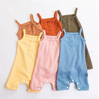 My Little Family - Sleeveless Cotton Summer Jumpsuit -