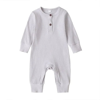 My Little Family - Long Sleeve Cotton Onesie - White / 0-3m