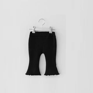 My Little Family - Baby Girl Pants - Black / 0-3m