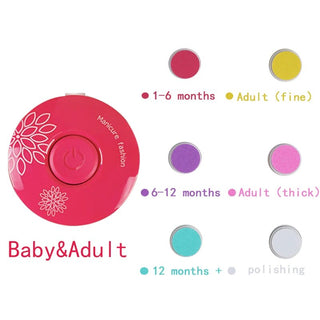 My Little Family - Electric Baby Nail Polisher - Red