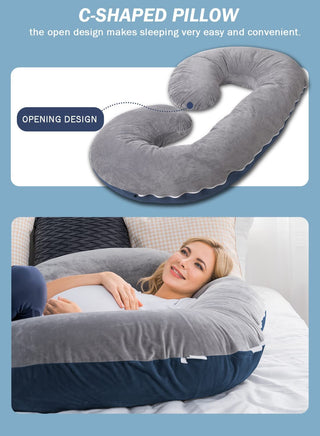 My Little Family - XXL C-Shaped Pregnancy Pillow -