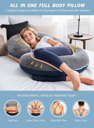 My Little Family - XXL C-Shaped Pregnancy Pillow -